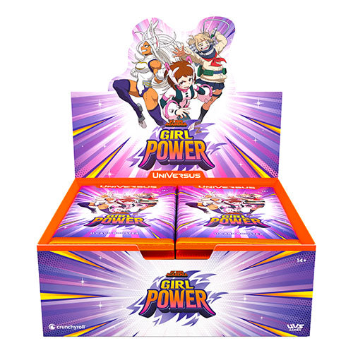 PRE ORDER My Hero Academia CCG - Set 7: Girl Power Booster (24 Count) - 17/05/24