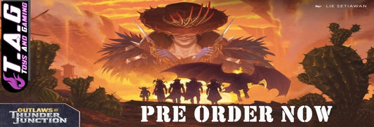 PRE ORDER Magic: The Gathering - Outlaws of Thunder Junction Bundle - ETA Restock