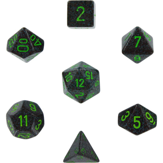 Chessex: 7 Piece Dice Set Speckled Earth