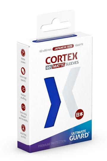 Ultimate Guard Cortex Sleeves Japanese Size Matte Blue (60)