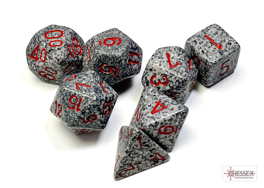 Speckled Granite Polyhedral 7-Dice Set