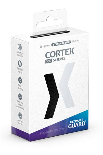 Ultimate Guard Cortex Sleeves Standard Size Black (100)