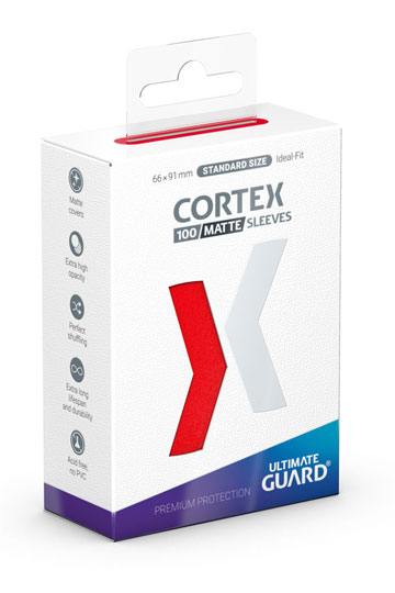 Ultimate Guard Cortex Sleeves Standard Size Matte Red (100)