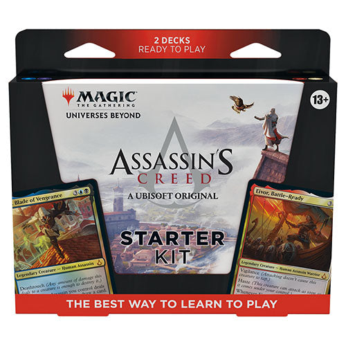 PRE ORDER Magic: The Gathering - Universes Beyond: Assassins Creed Starter Kit (12 Count) - 05/07/24