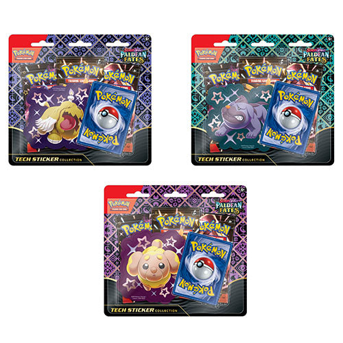 Pokemon - Scarlet & Violet 4.5 Paldean Fates - Tech Sticker Collection - Fidough/Greavard/Maschiff