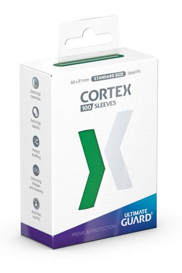 Ultimate Guard Cortex Sleeves Standard Size Green (100)