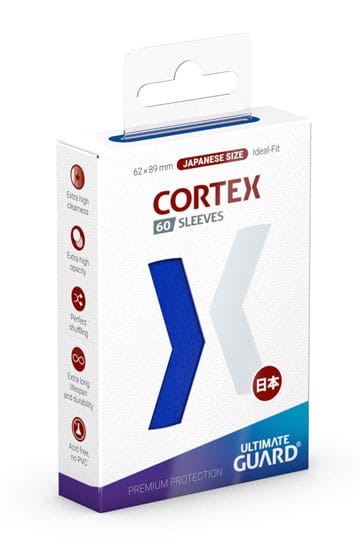 Ultimate Guard Cortex Sleeves Japanese Size Blue (60)