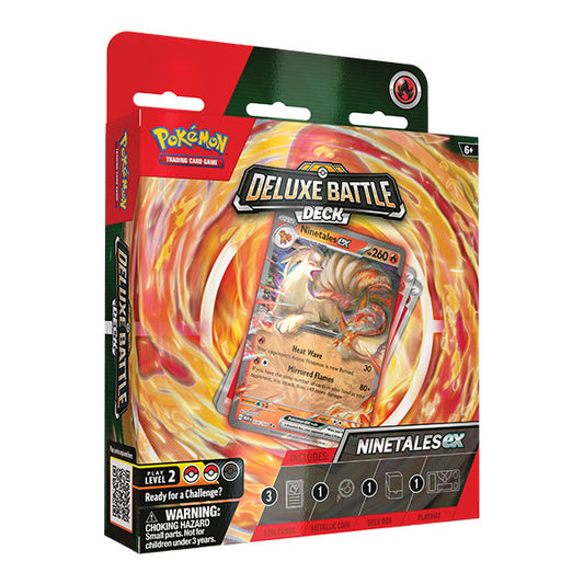 PRE ORDER Pokémon TCG: Ninetales Deluxe Battle Deck - 22/03/2024