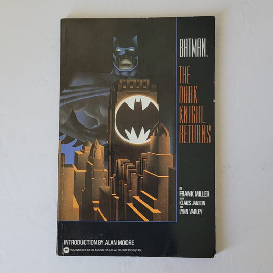 Batman The Dark Knight Returns (1986 DC) Warner Books Variant TPB