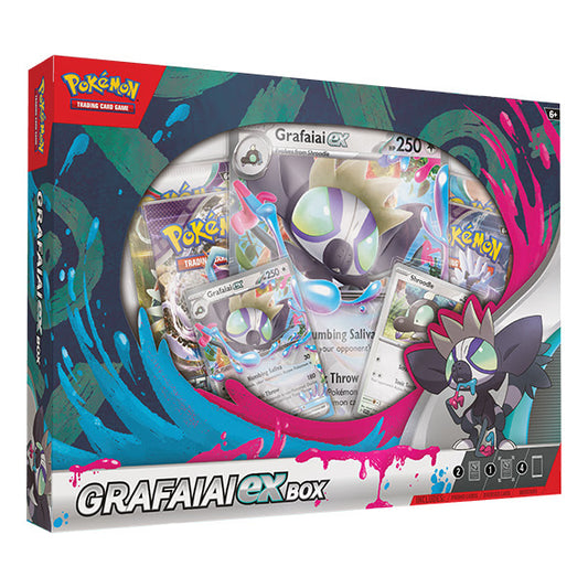 PRE ORDER Pokémon TCG: Grafaiai ex Box - 05/04/2024